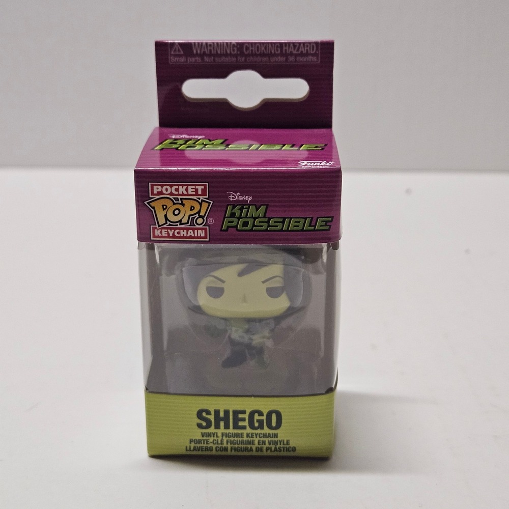 Funko Pocket Pop Keychain Disney Kim Possible Shego Vinyl Figure New